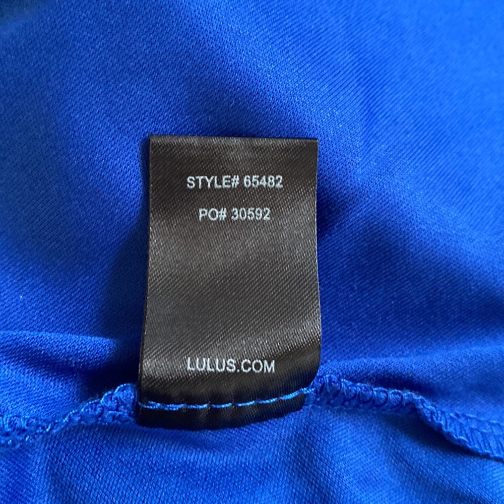 Lulu’s M Just Us Royal Blue Skater Dress - Picture 14 of 14